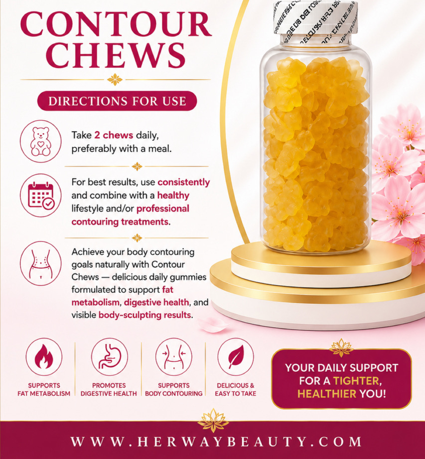 MATRIX SculptGlow Contour Chews yellow gummies